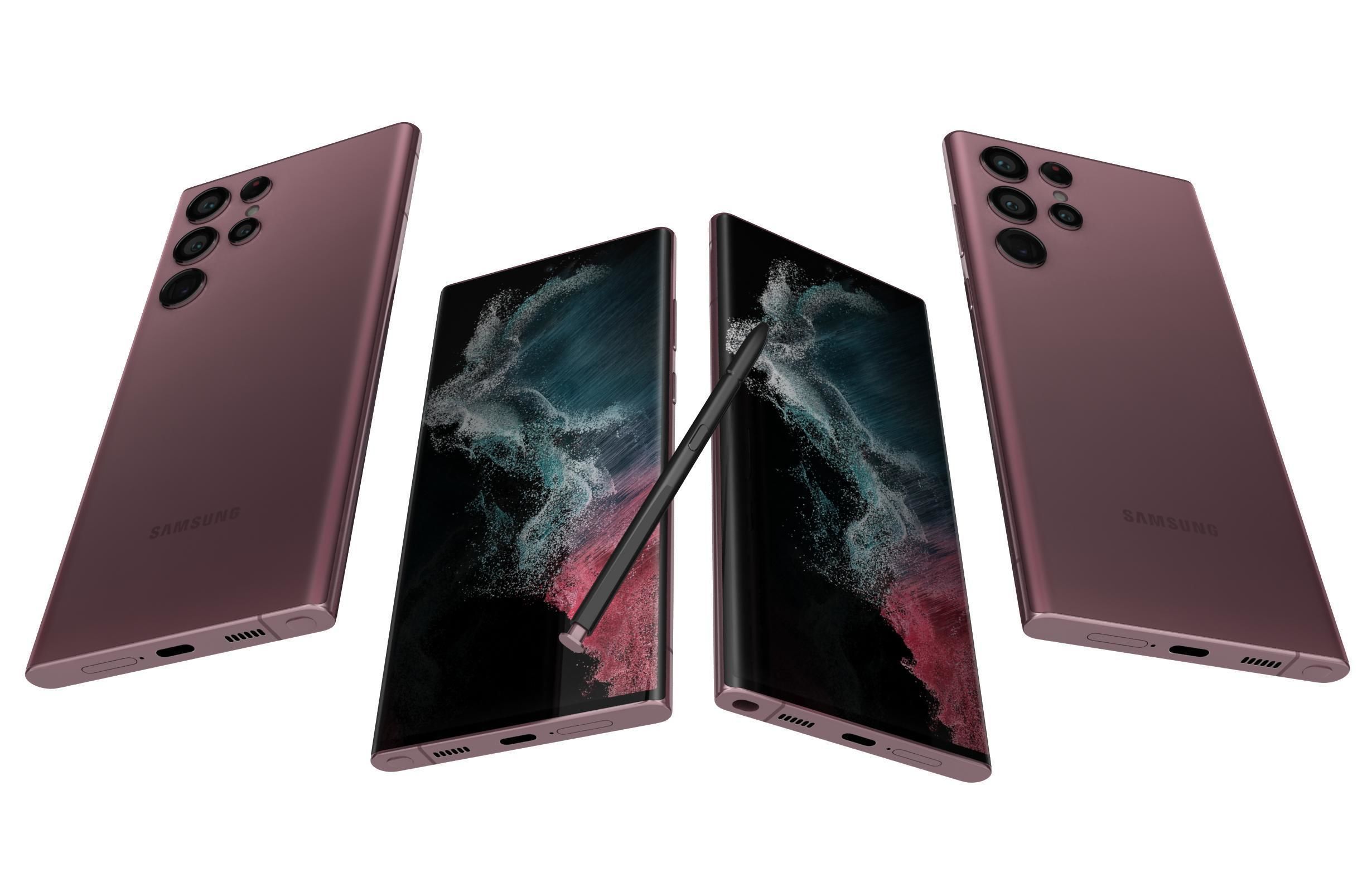 Samsung Galaxy S22 And Ultra 3D model_45