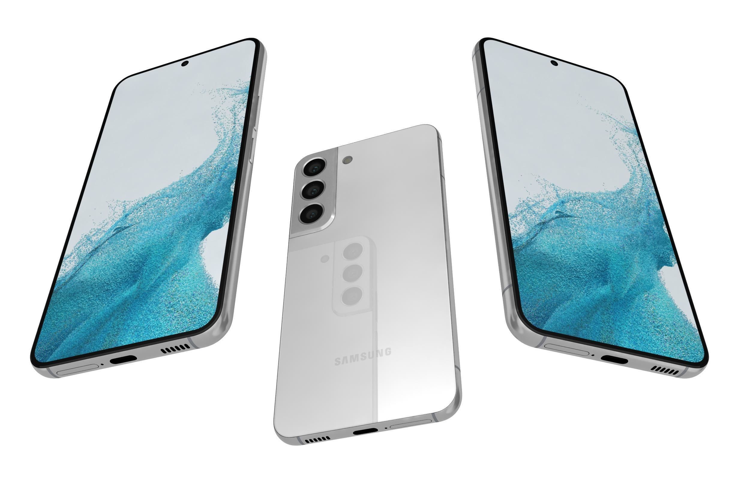 Samsung Galaxy S22 And Ultra 3D model_14