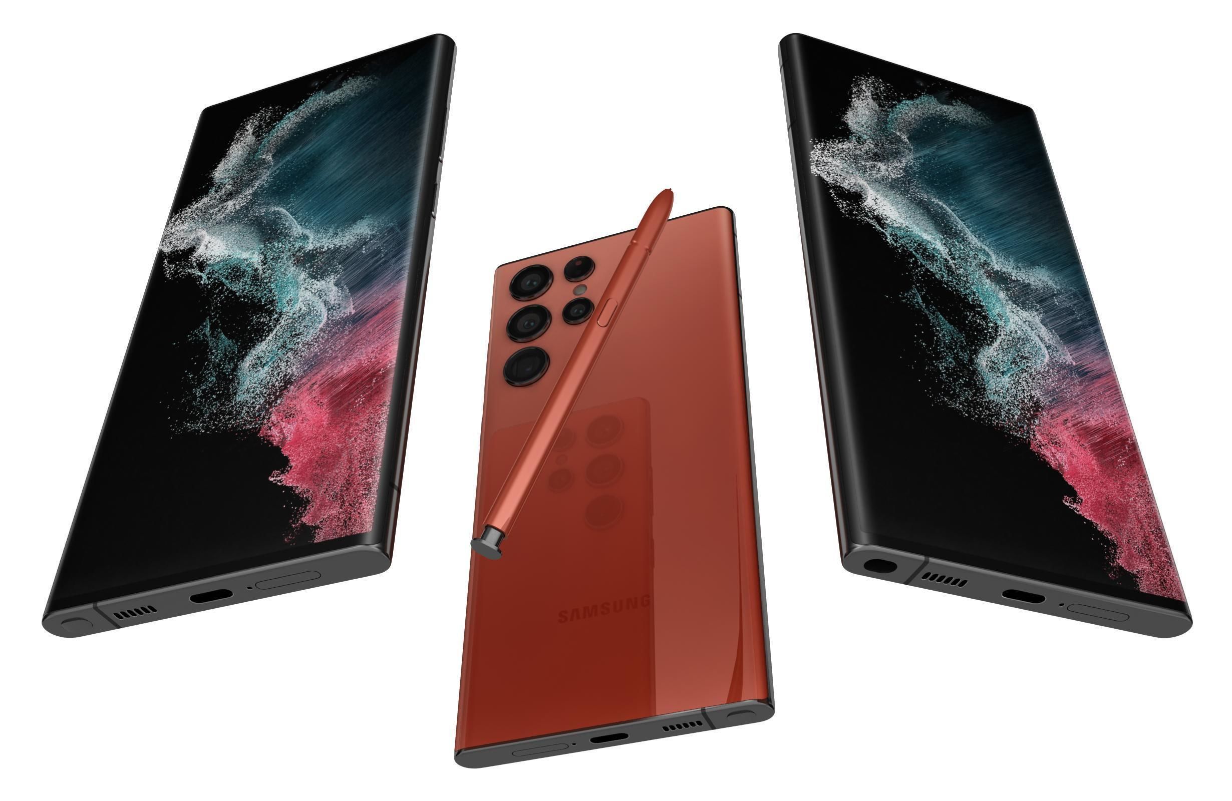 Samsung Galaxy S22 And Ultra 3D model_54