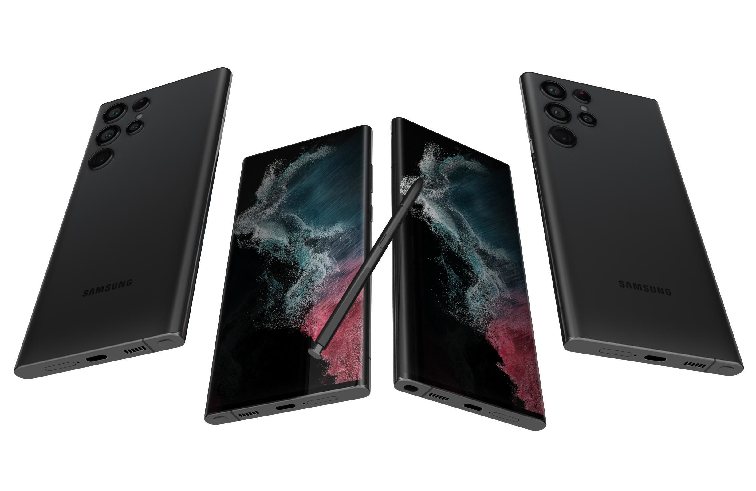 Samsung Galaxy S22 And Ultra 3D model_69