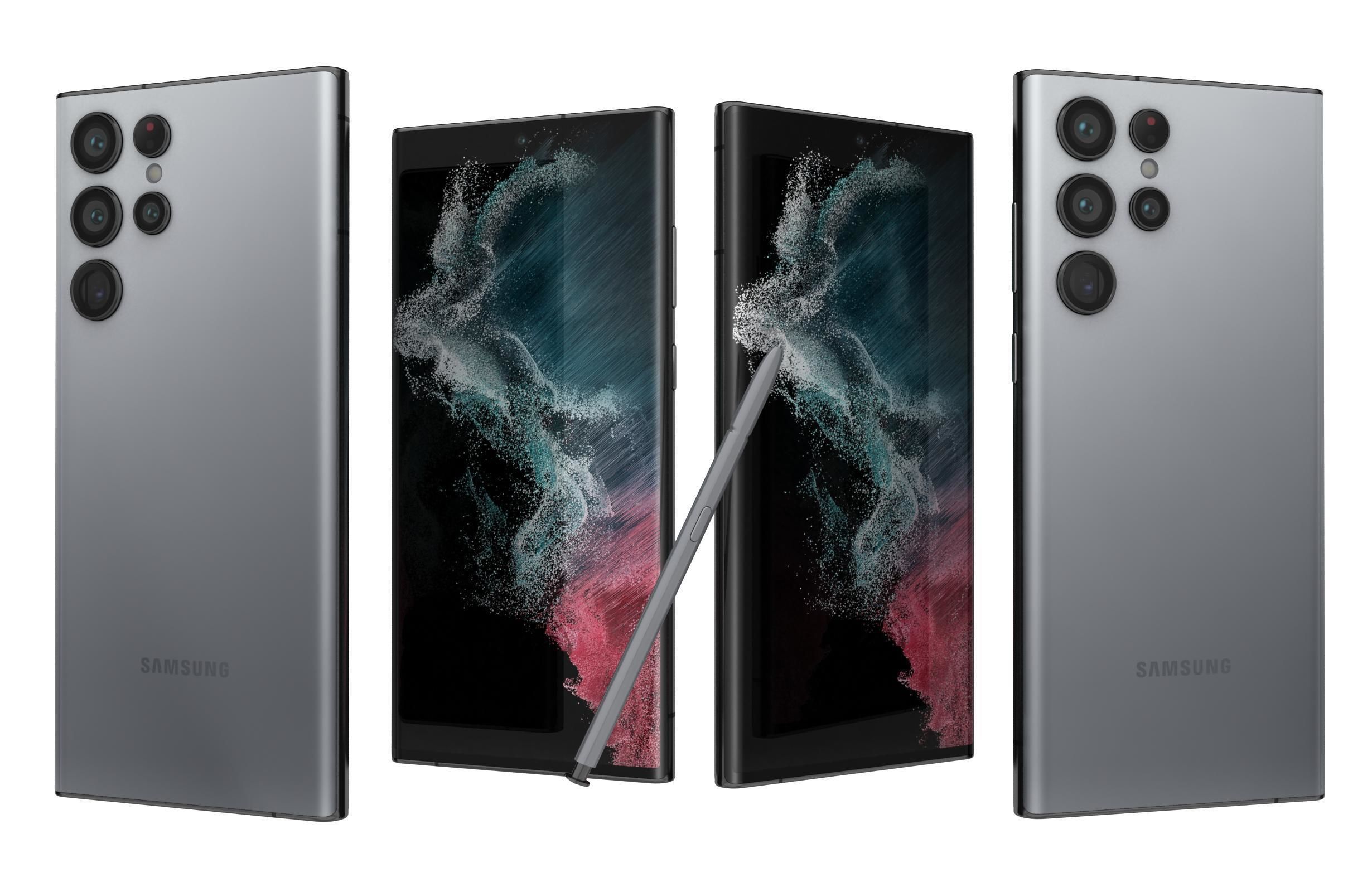 Samsung Galaxy S22 And Ultra 3D model_75