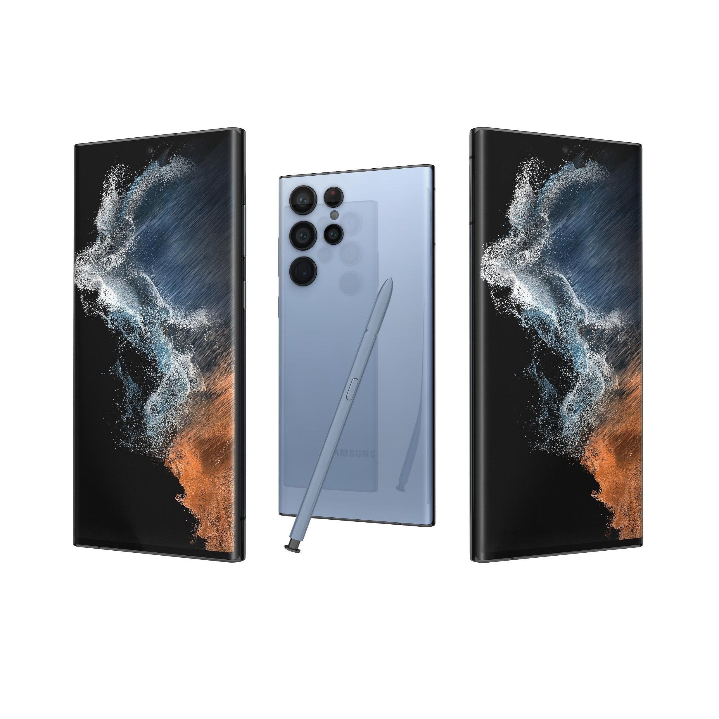 Samsung Galaxy S22 And Ultra 3D model_80