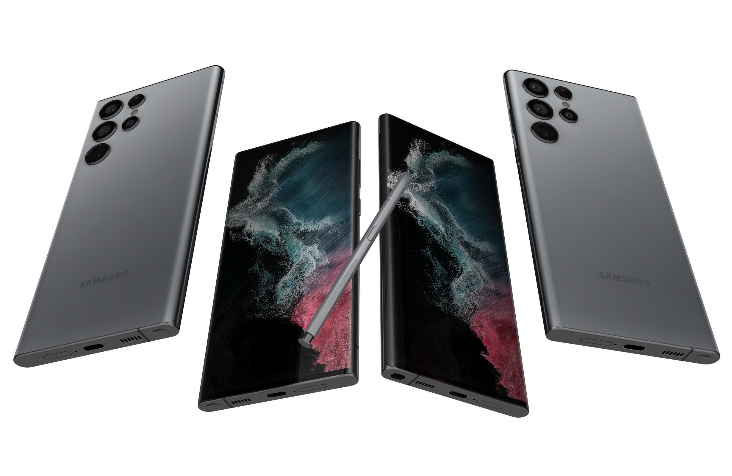 Samsung Galaxy S22 And Ultra 3D model_78