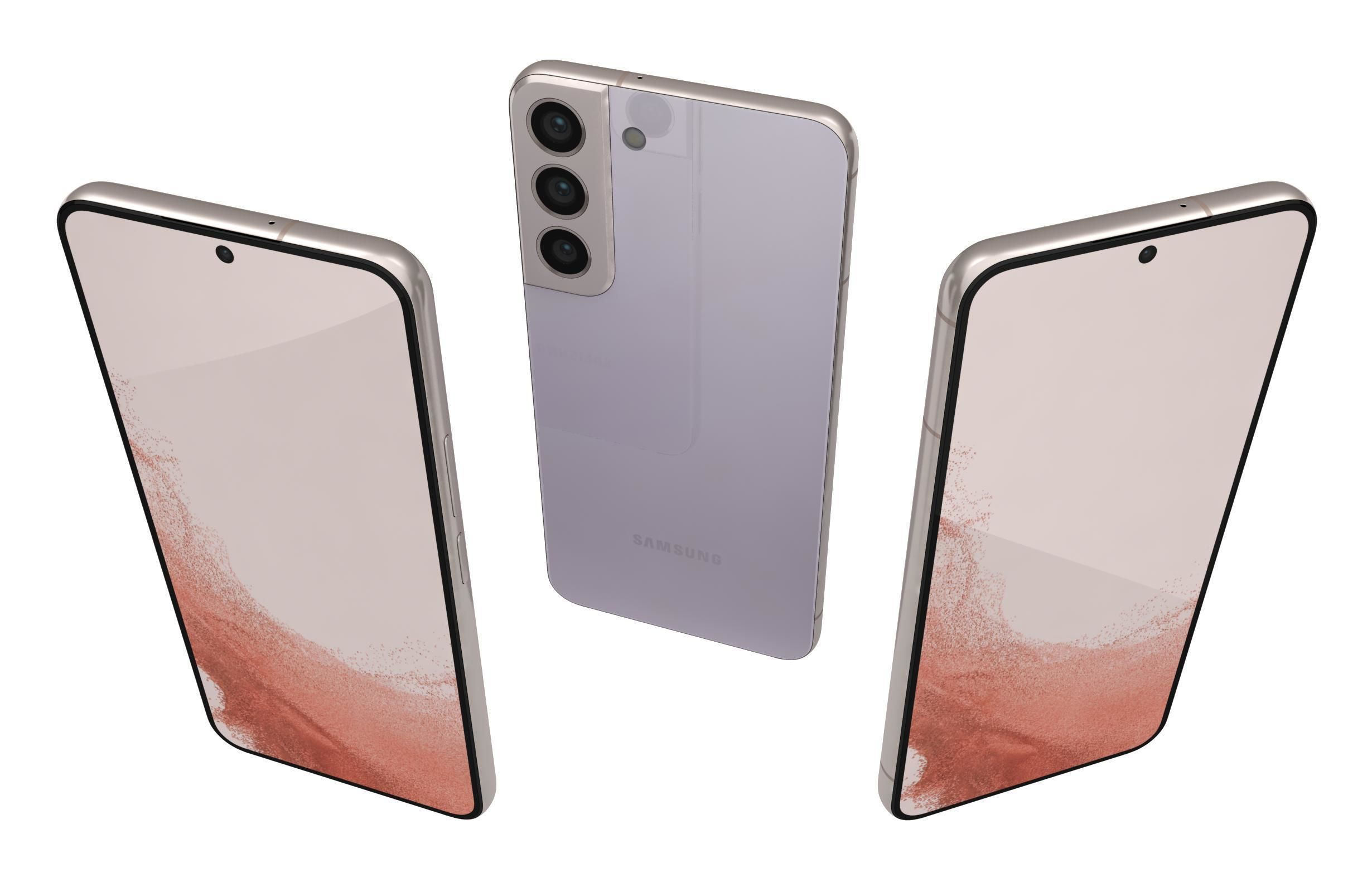 Samsung Galaxy S22 And Ultra 3D model_11