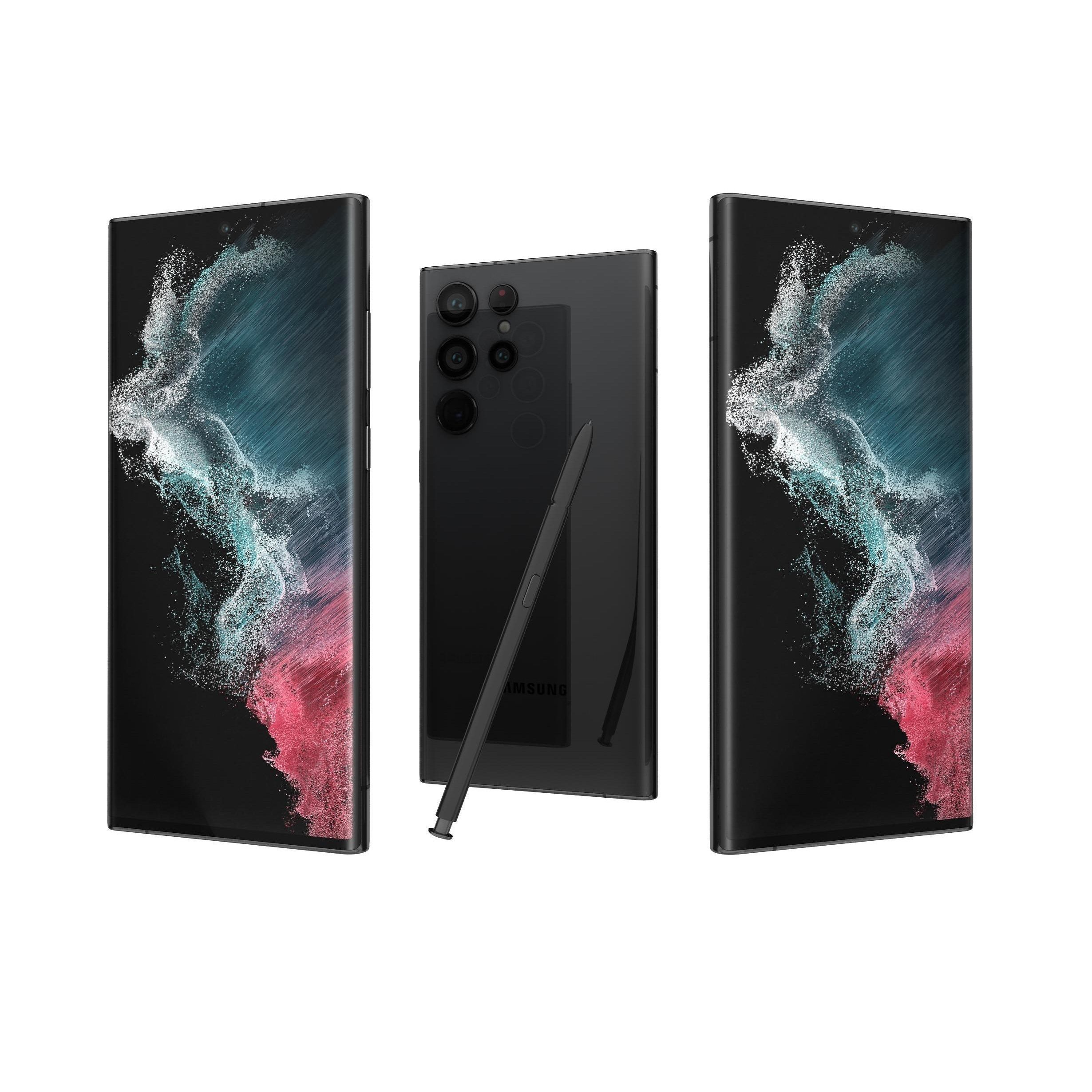 Samsung Galaxy S22 And Ultra 3D model_79