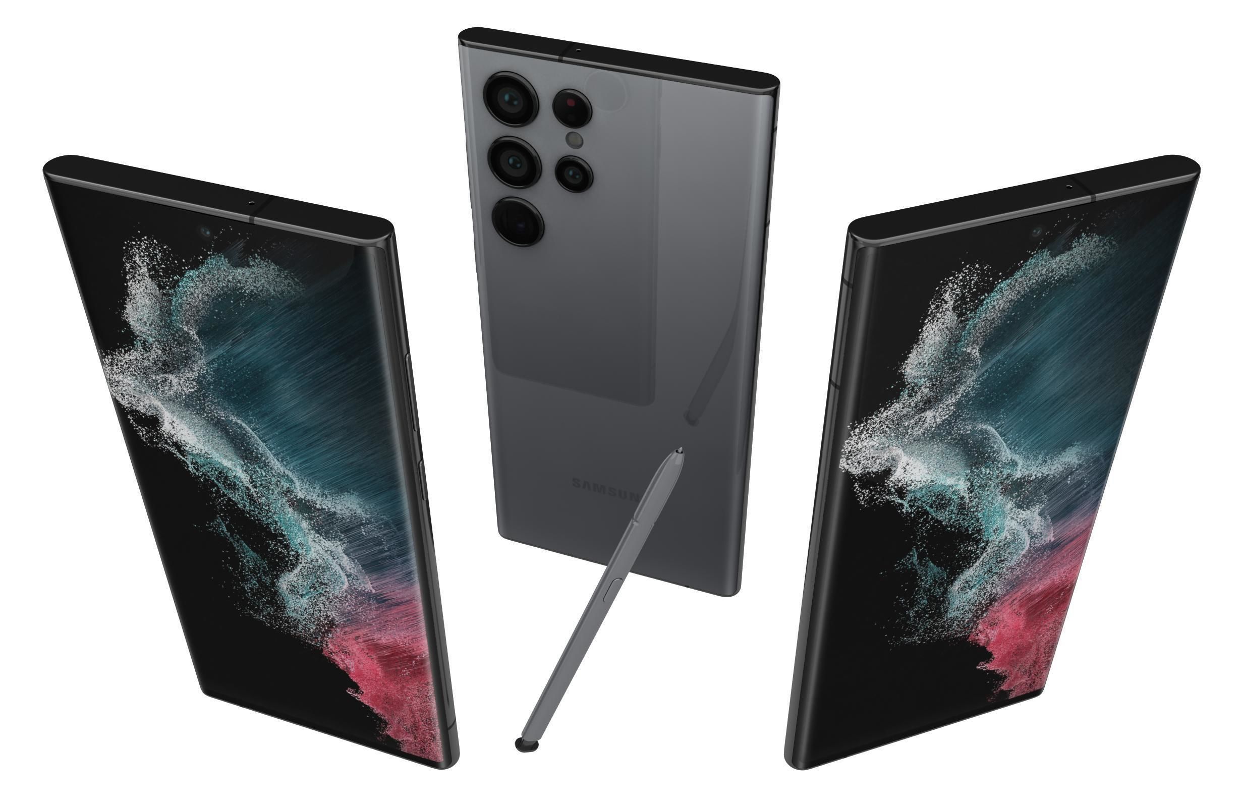 Samsung Galaxy S22 And Ultra 3D model_73