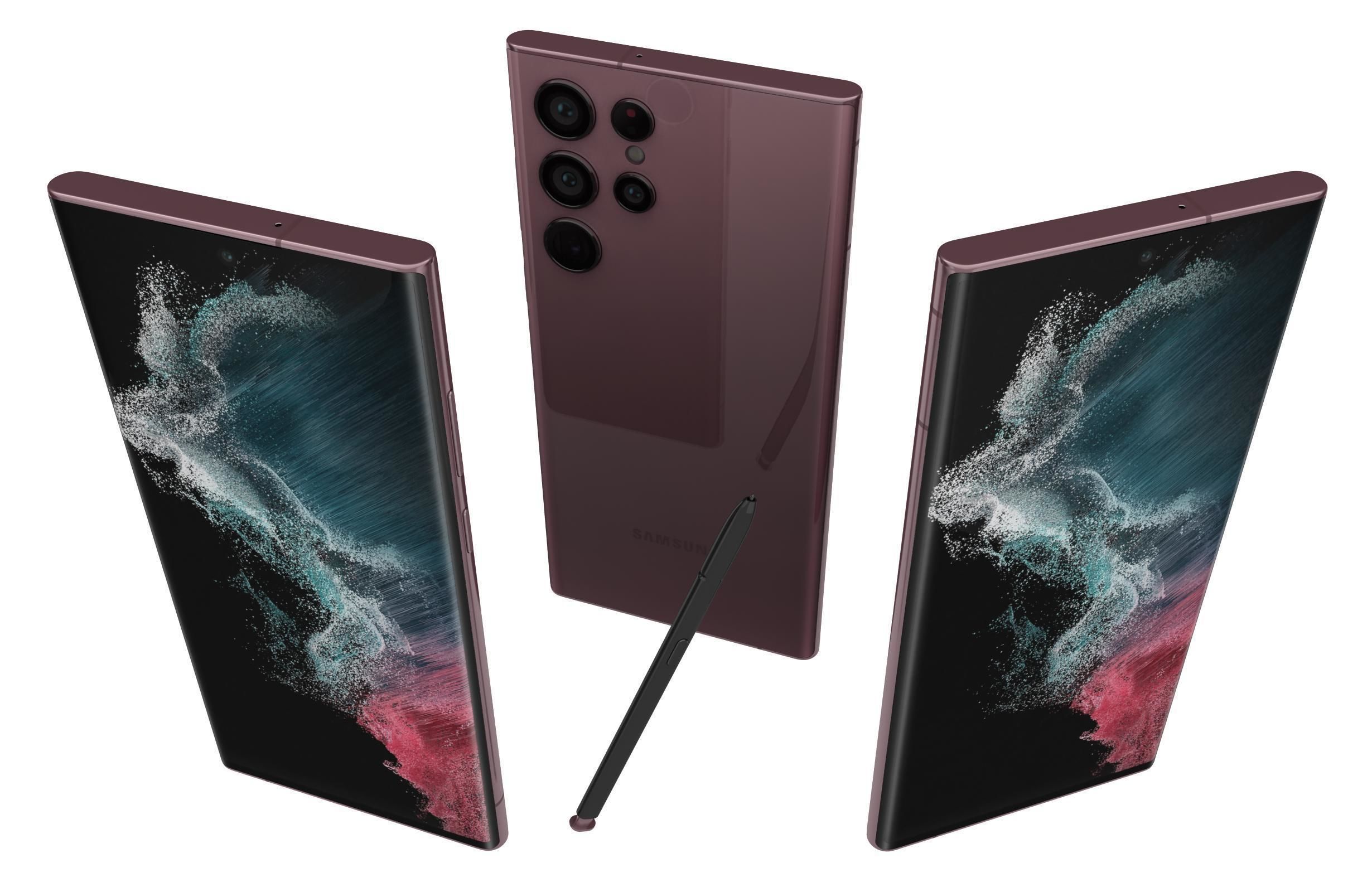 Samsung Galaxy S22 And Ultra 3D model_57