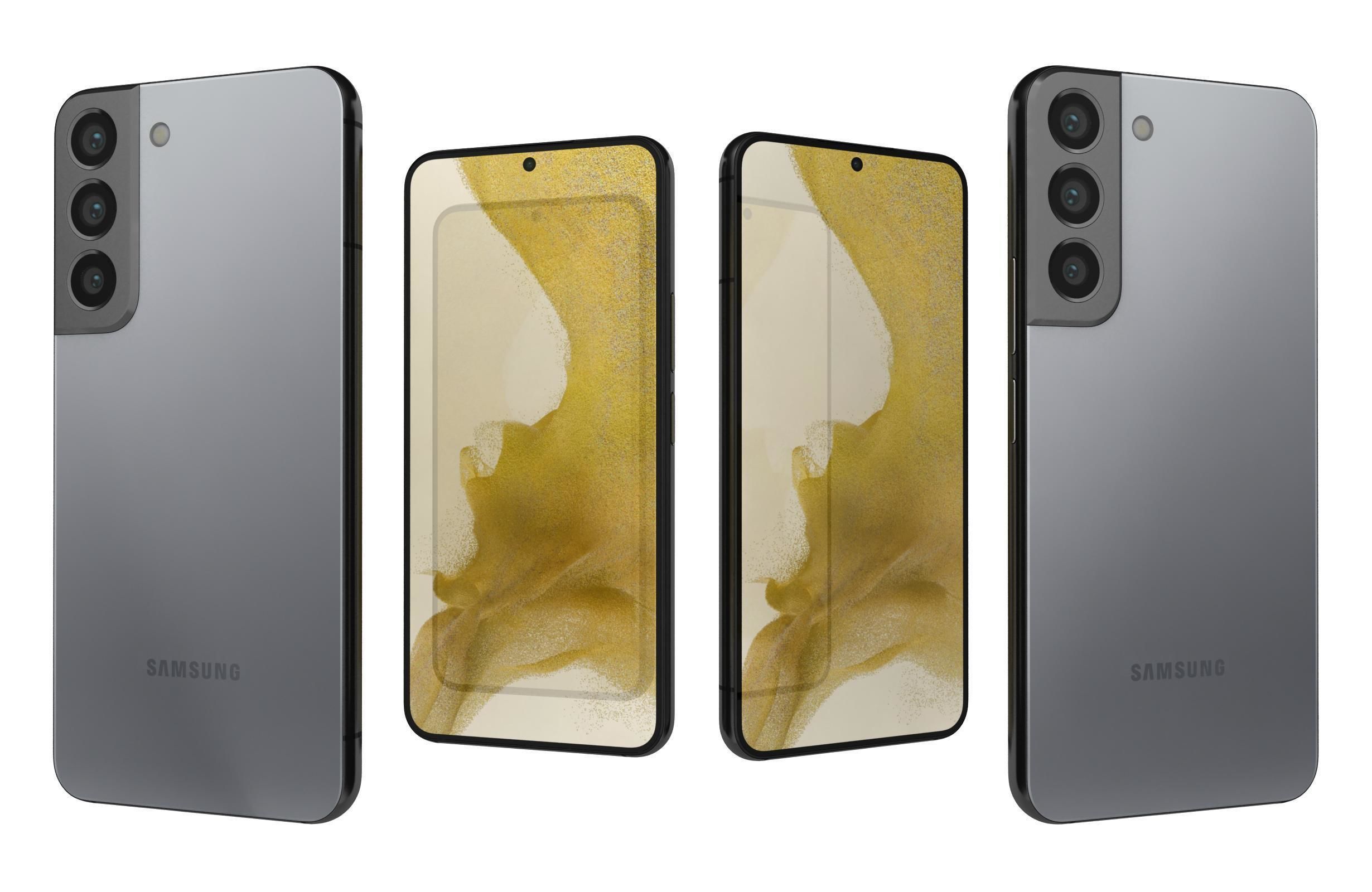 Samsung Galaxy S22 And Ultra 3D model_16