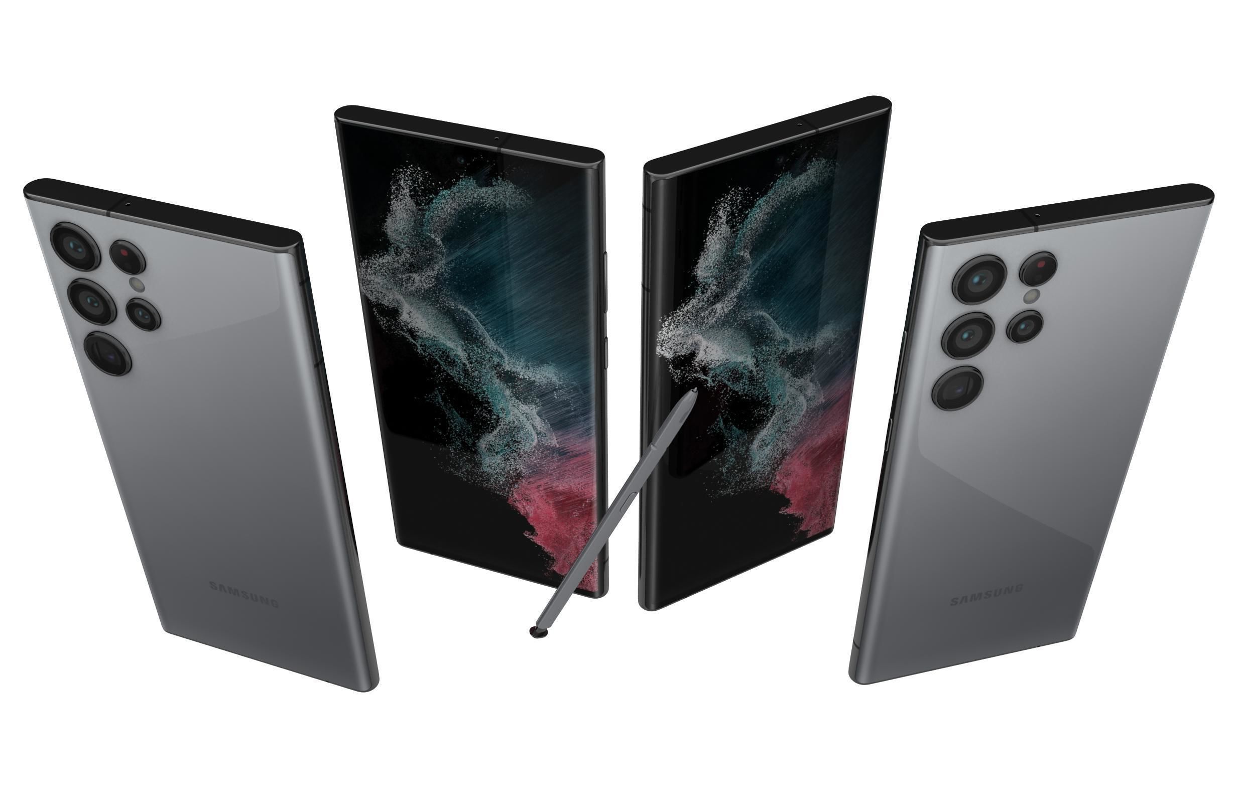 Samsung Galaxy S22 And Ultra 3D model_67