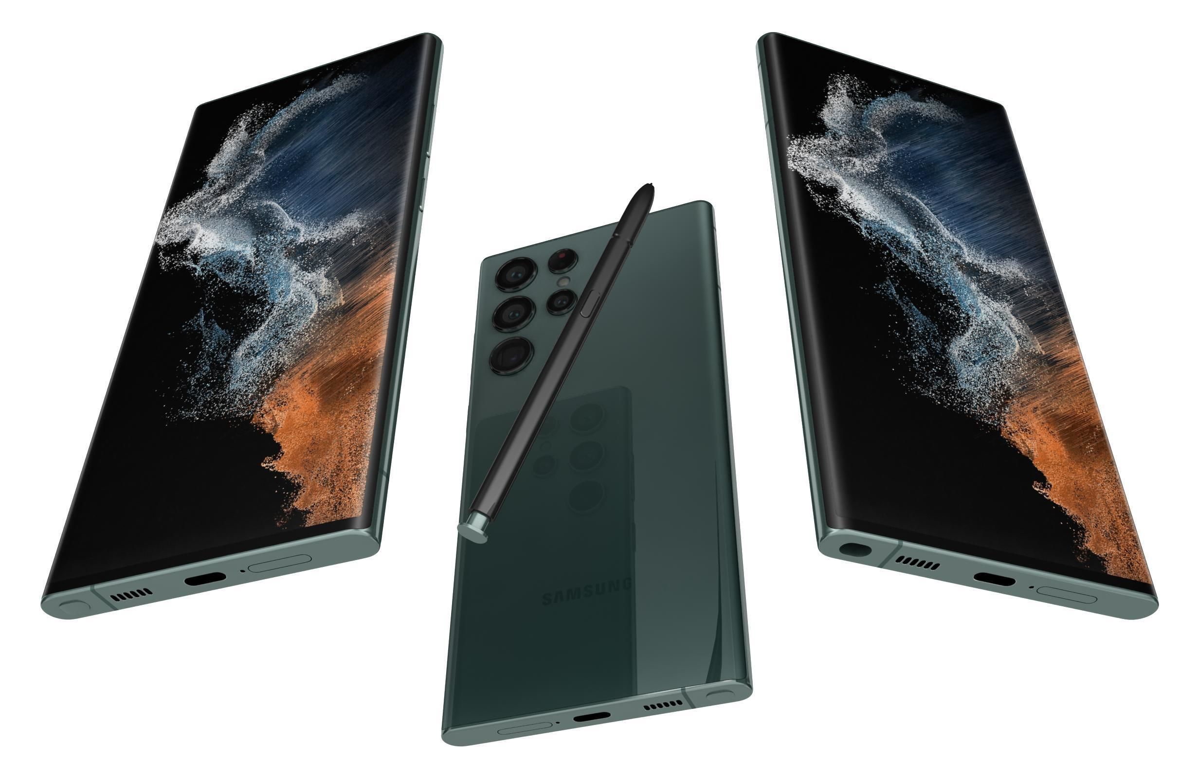 Samsung Galaxy S22 And Ultra 3D model_59