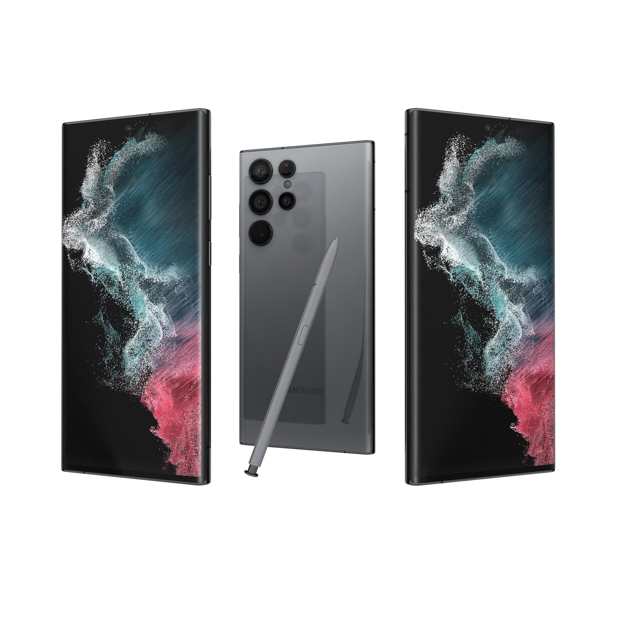 Samsung Galaxy S22 And Ultra 3D model_82