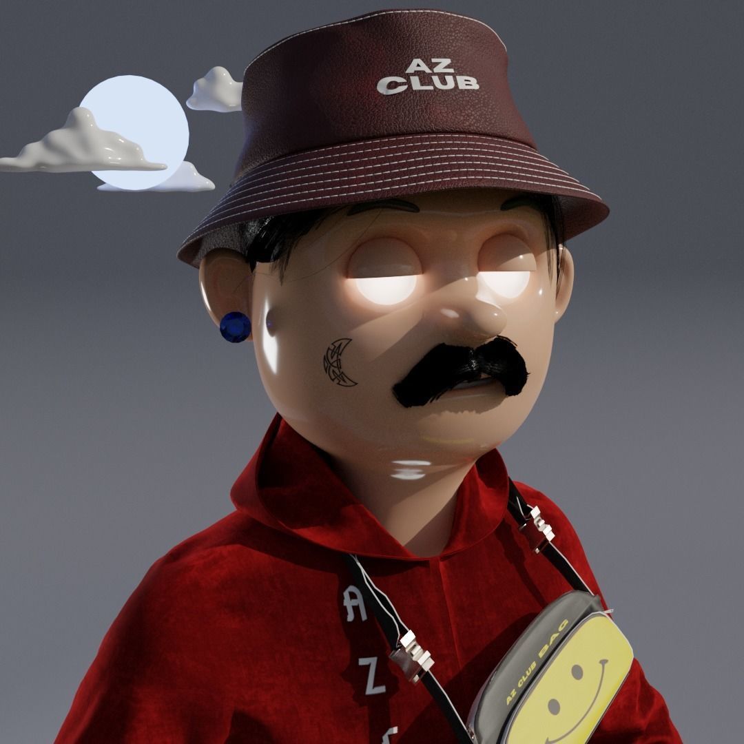 NFT PACK AND RANDOMIZER 3D model_8