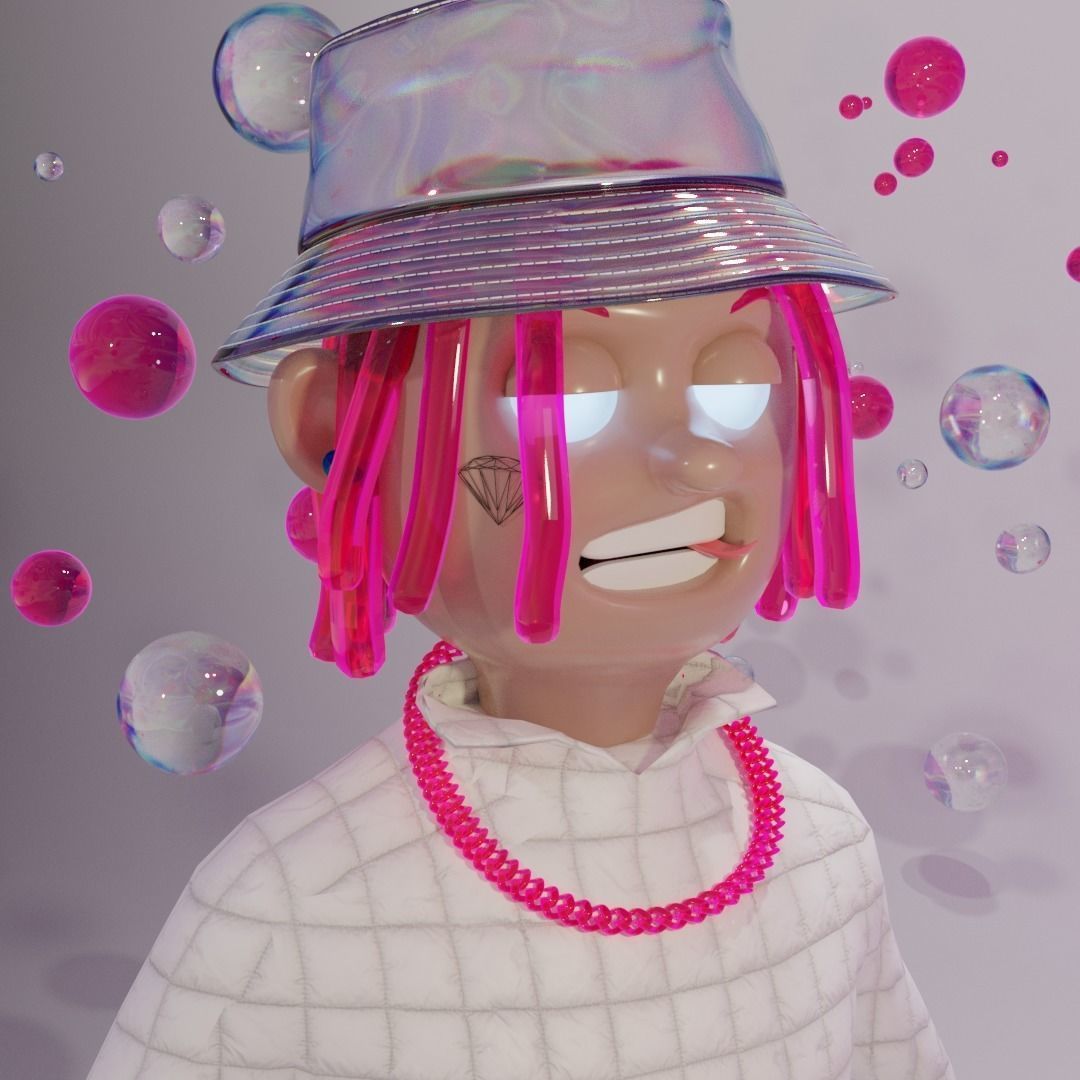 NFT PACK AND RANDOMIZER 3D model_11