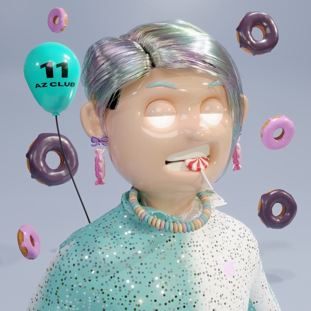 NFT PACK AND RANDOMIZER 3D model_4