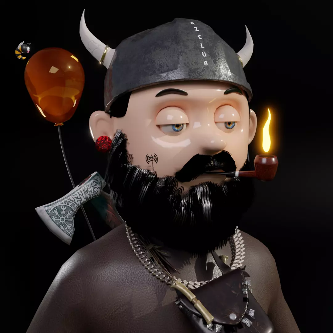 NFT PACK AND RANDOMIZER 3D model_0