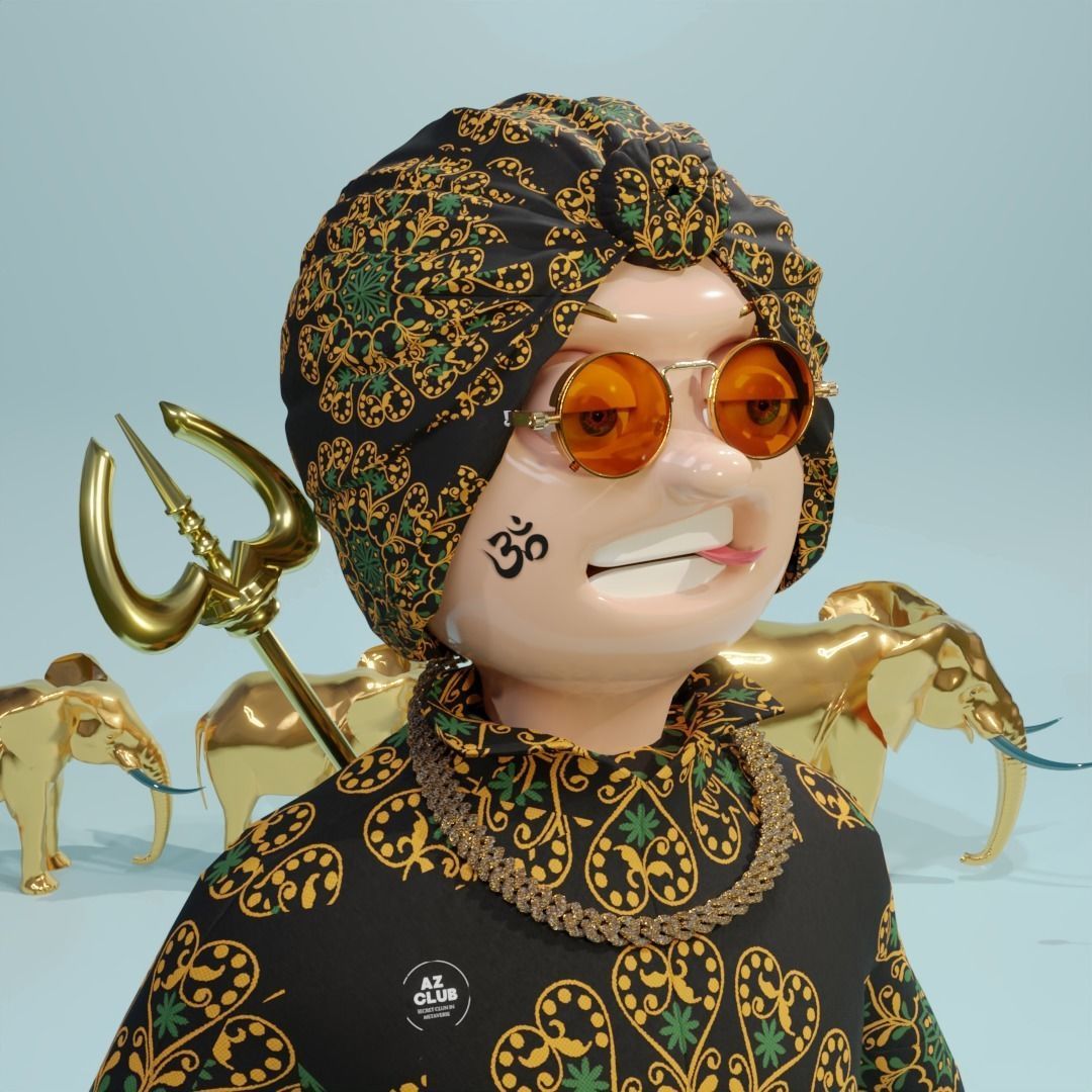 NFT PACK AND RANDOMIZER 3D model_12