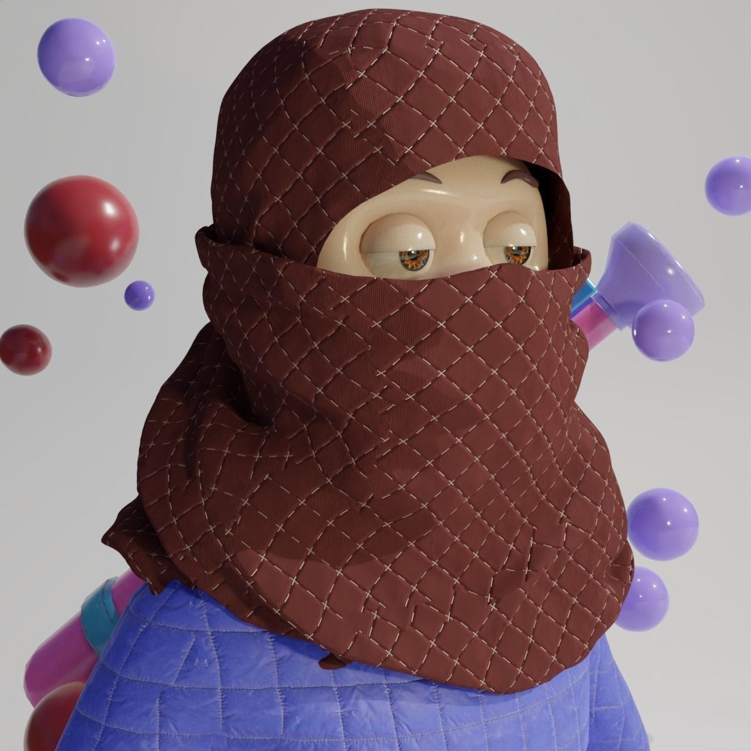 NFT PACK AND RANDOMIZER 3D model_9