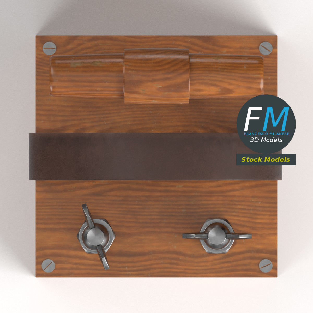 Dynamite plunger 3D model_6