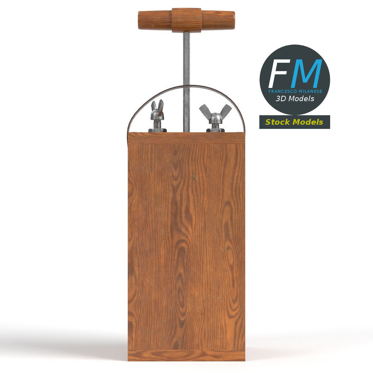 Dynamite plunger 3D model_3