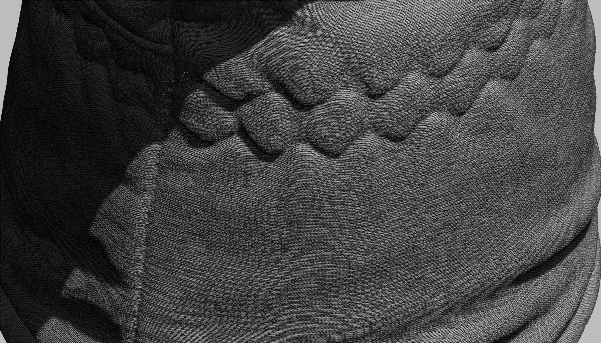 Winter Gloves 007 Low-poly 3D model_17