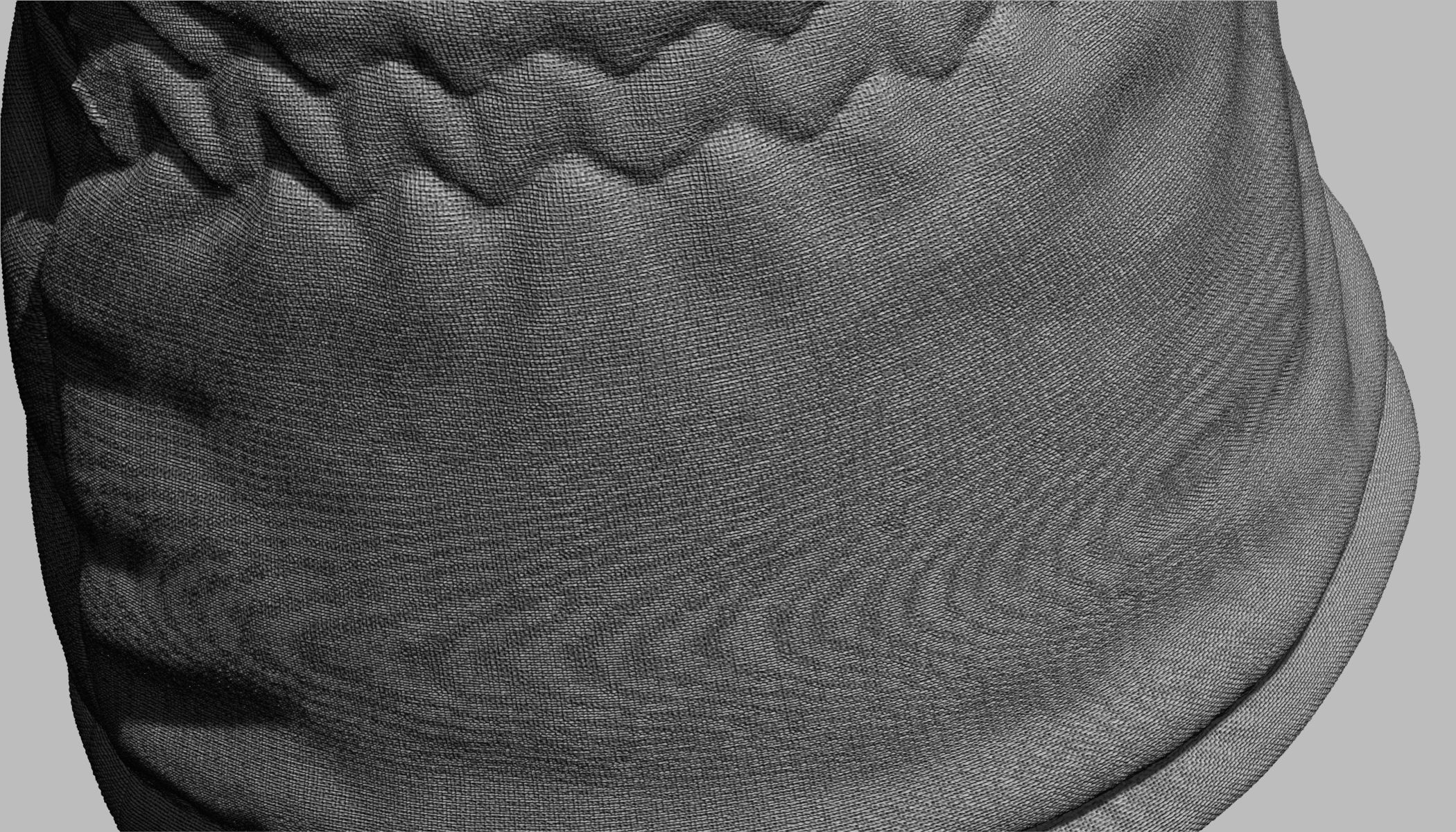 Winter Gloves 007 Low-poly 3D model_25