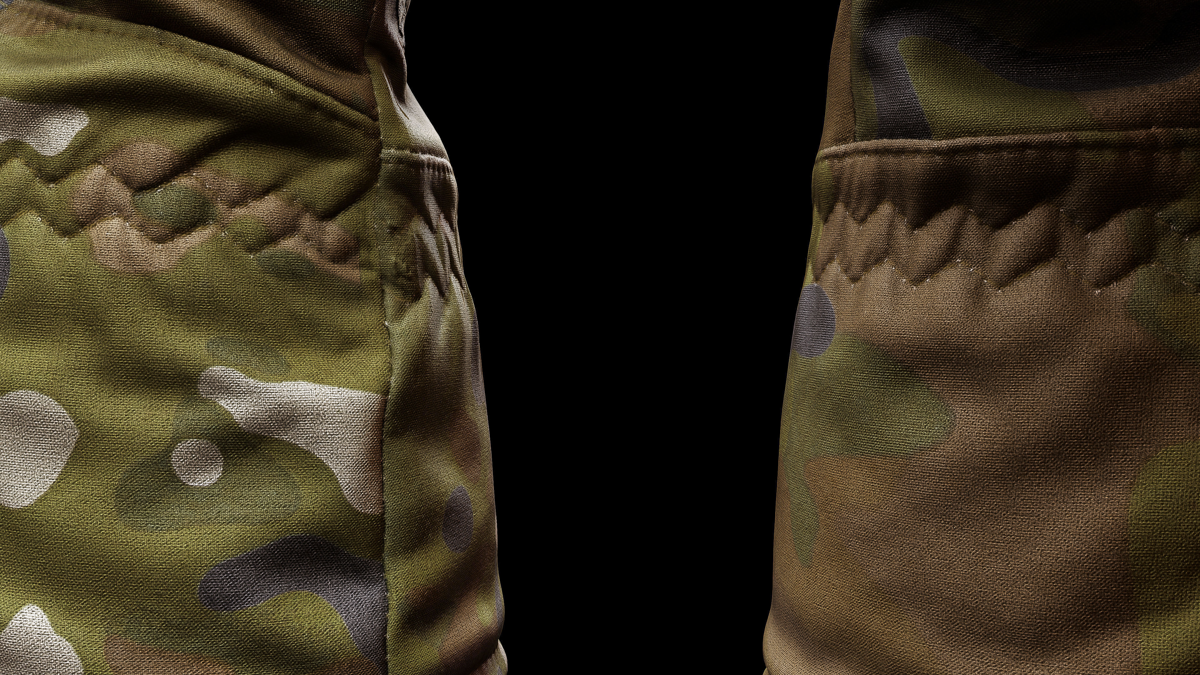 Winter Gloves 007 Low-poly 3D model_9