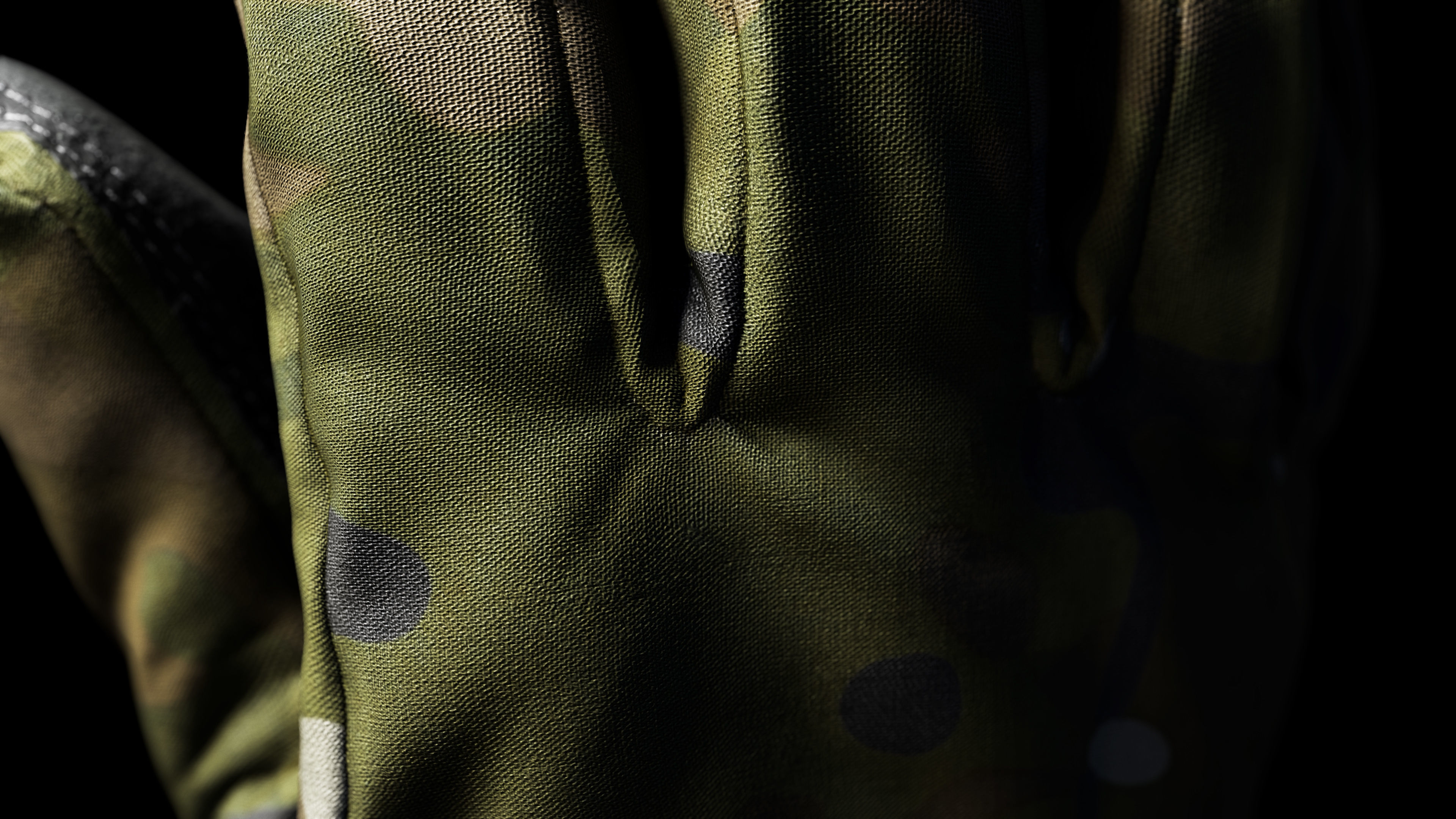 Winter Gloves 007 Low-poly 3D model_10