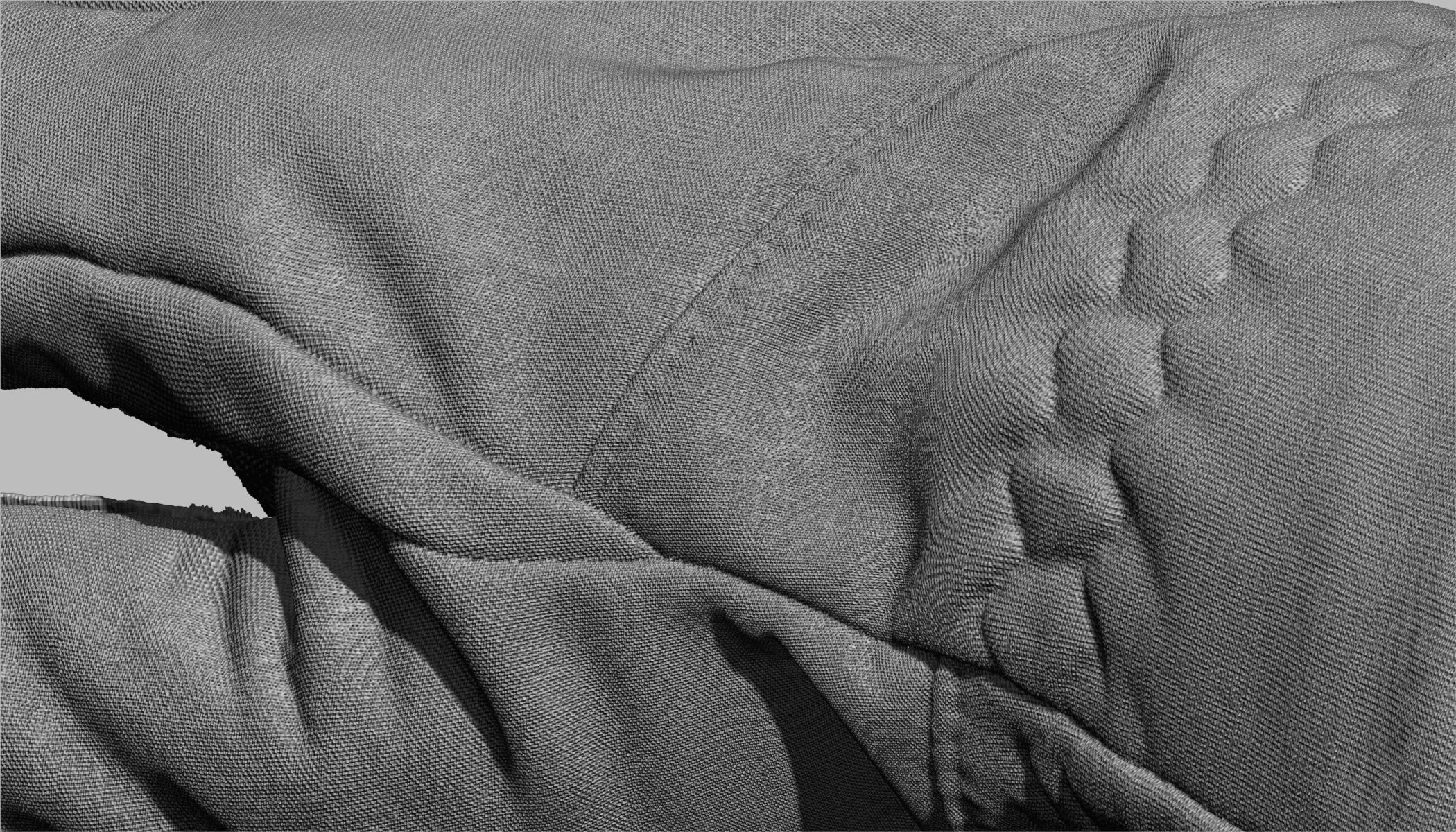 Winter Gloves 007 Low-poly 3D model_26