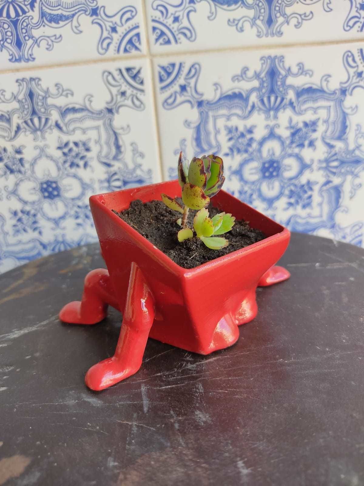 Relaxed Plant Vase 3D print model_2