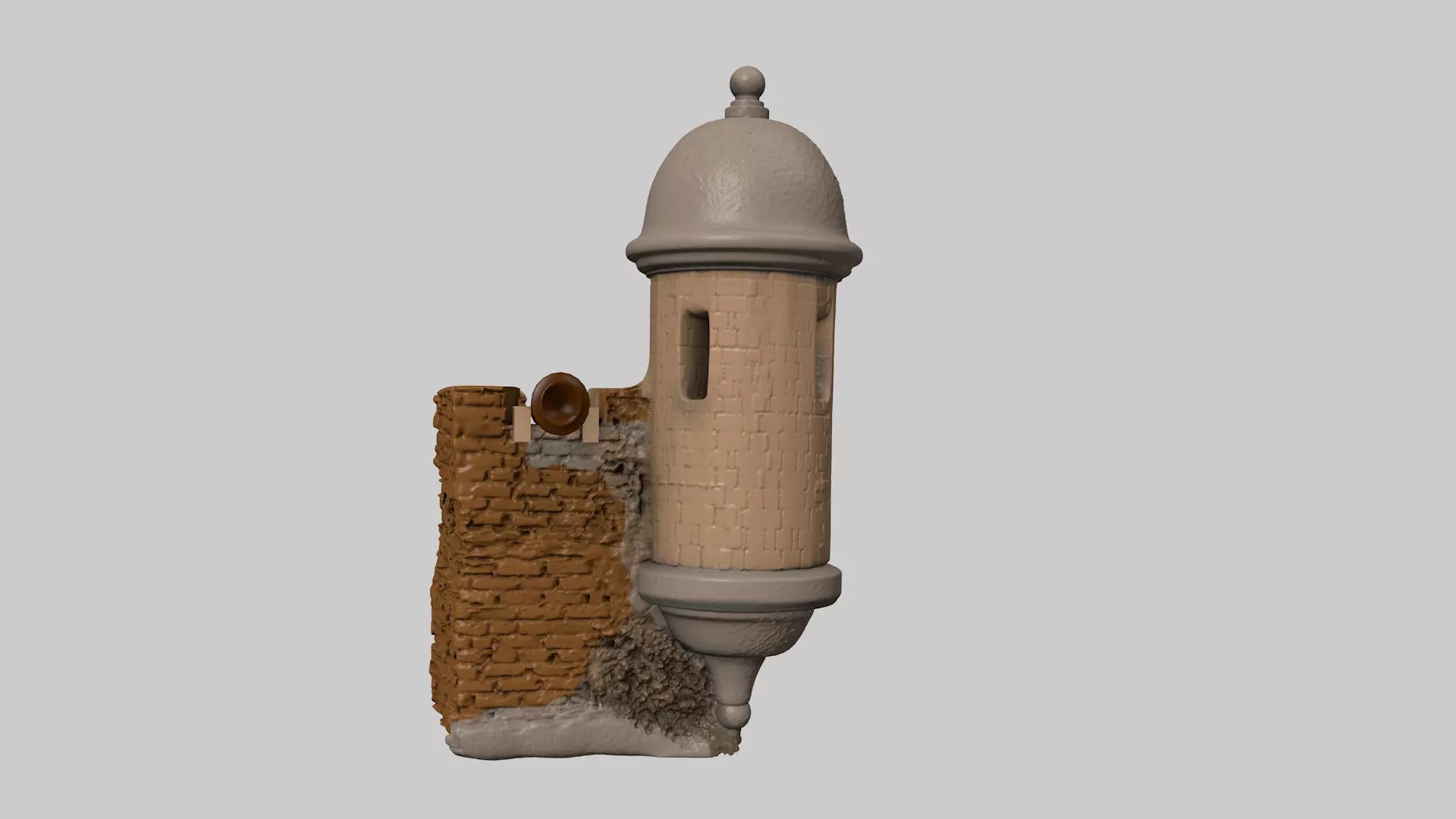 Garrita del Morro Puerto Rico 3D print model_0