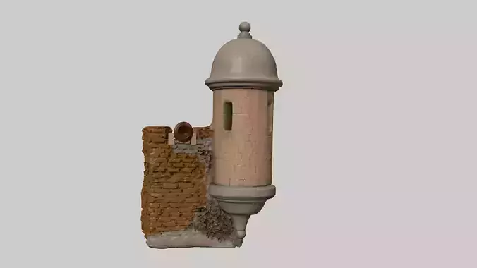 Garrita del Morro Puerto Rico 3D print model
