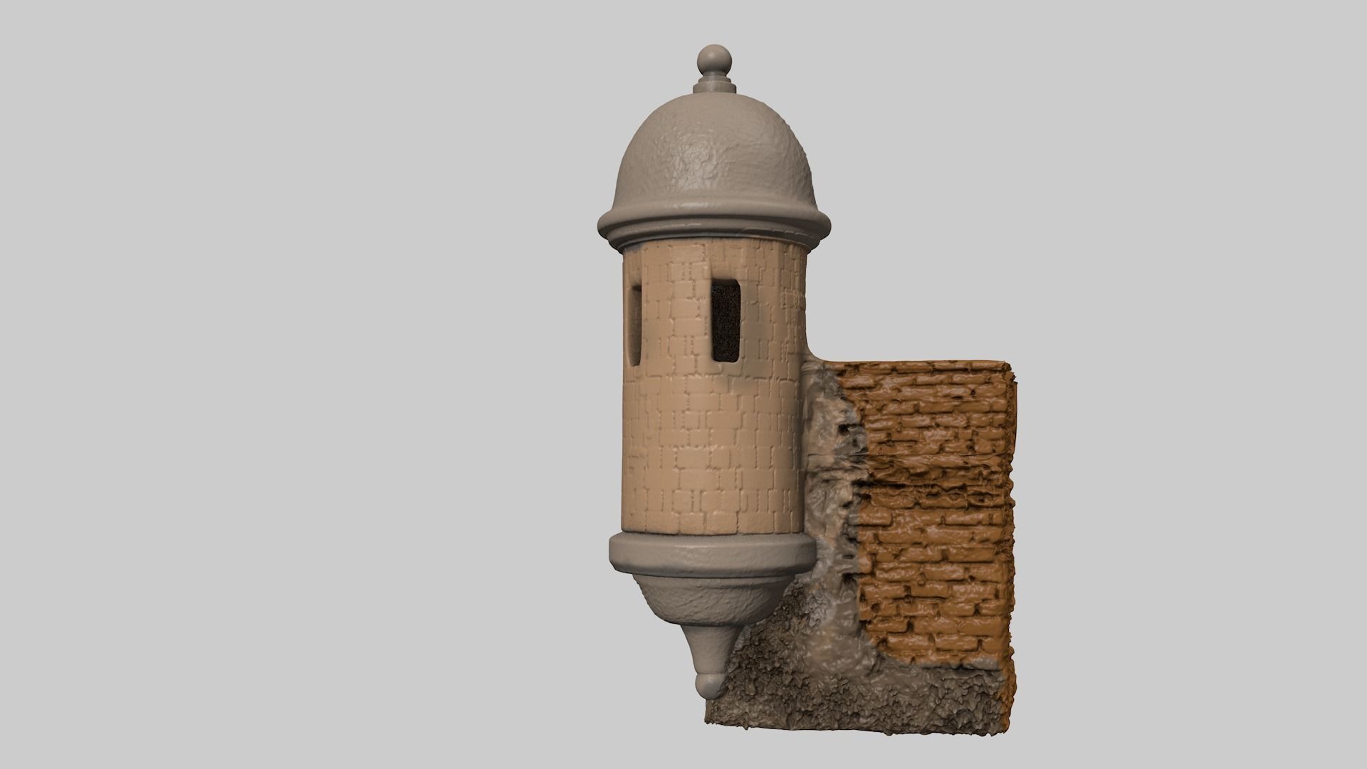 Garrita del Morro Puerto Rico 3D print model_2