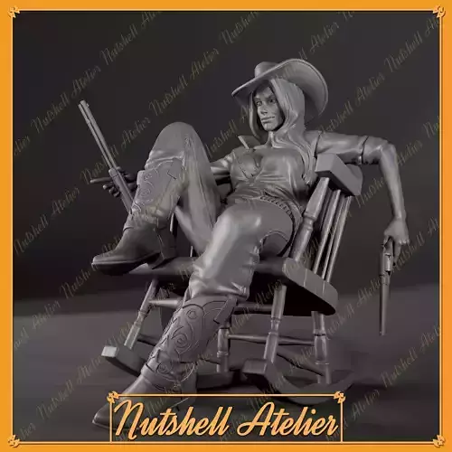 Nutshell Atelier - Gunslinger 02 - NSFW