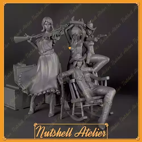 Nutshell Atelier - Gunslingers - NSFW