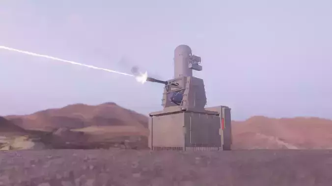 Phalanx-Mk 15 Close-In Weapon System 3D model
