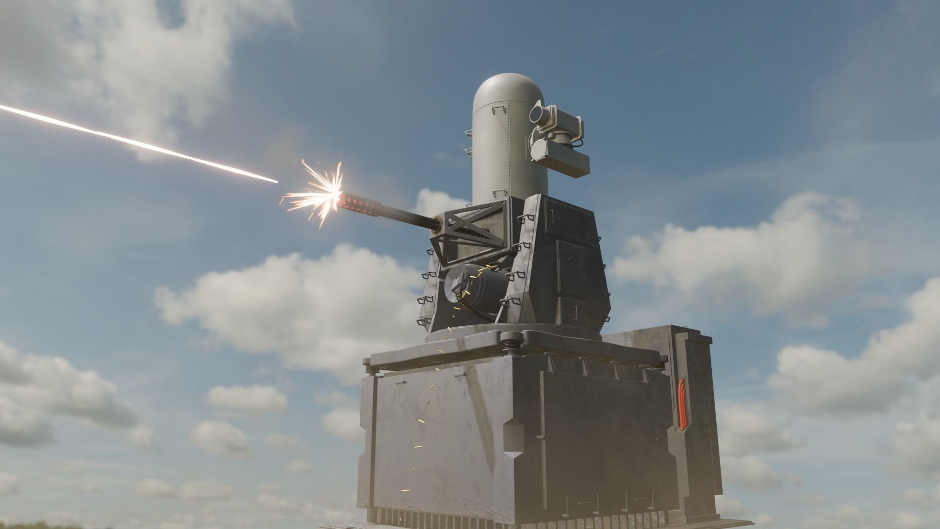 Phalanx-Mk 15 Close-In Weapon System 3D model_5