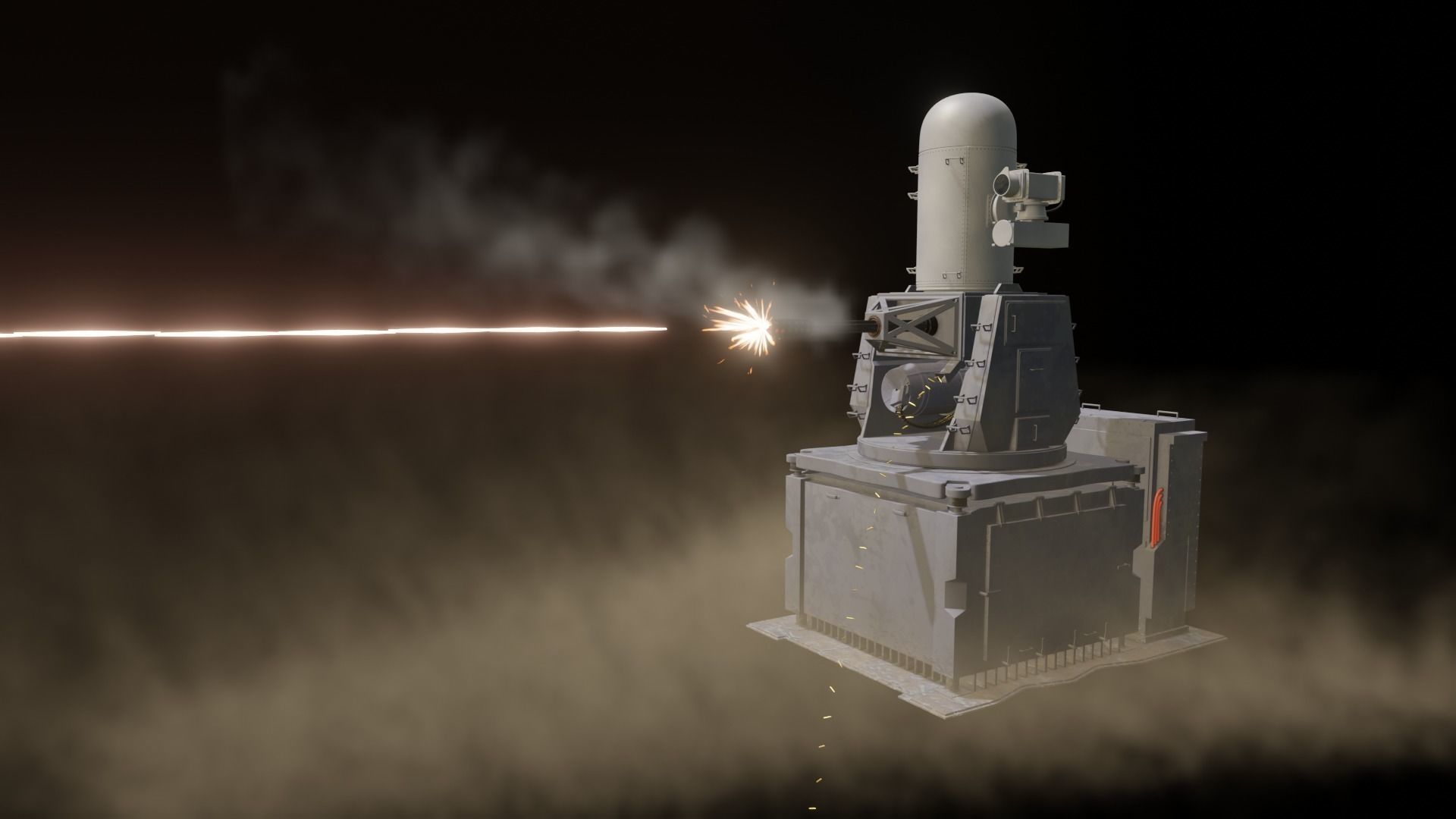 Phalanx-Mk 15 Close-In Weapon System 3D model_8