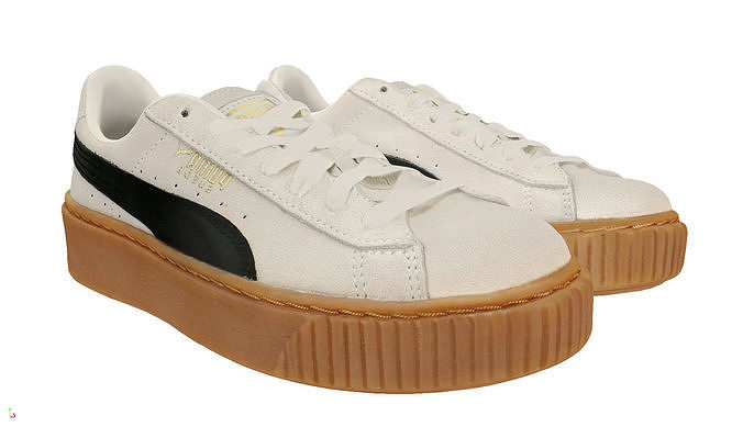 puma suede platform  3D model