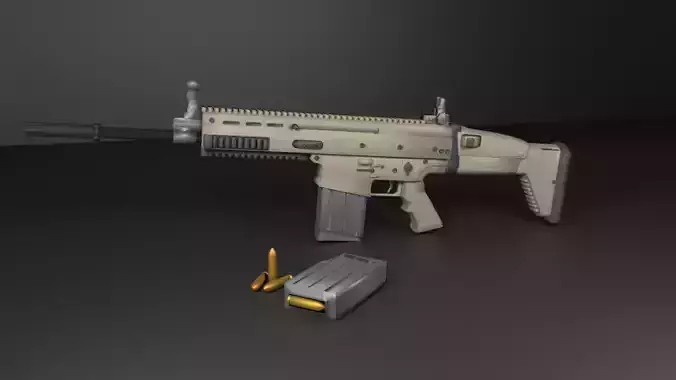 FN-Scar assault rifle