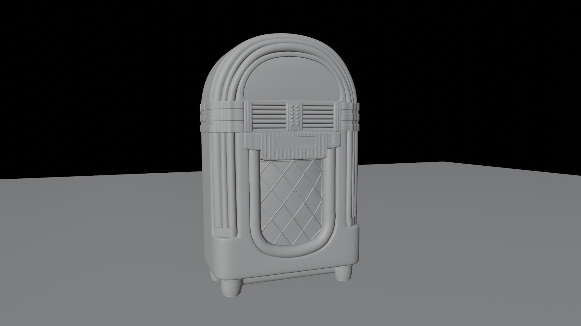 Jukebox 3D model_1