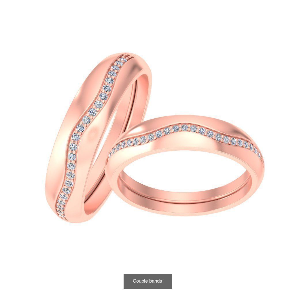 Pack 62 Couple Bands 3D Model Collection_52