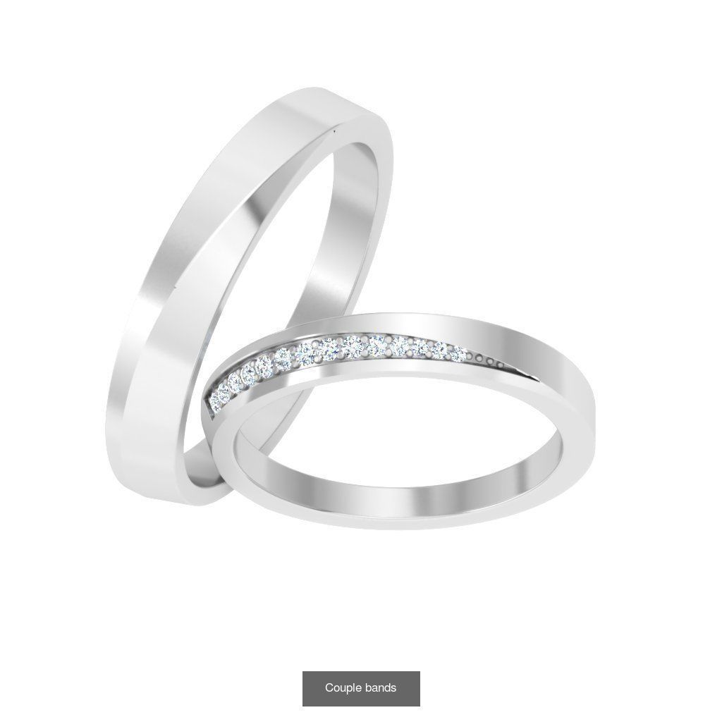 Pack 62 Couple Bands 3D Model Collection_18