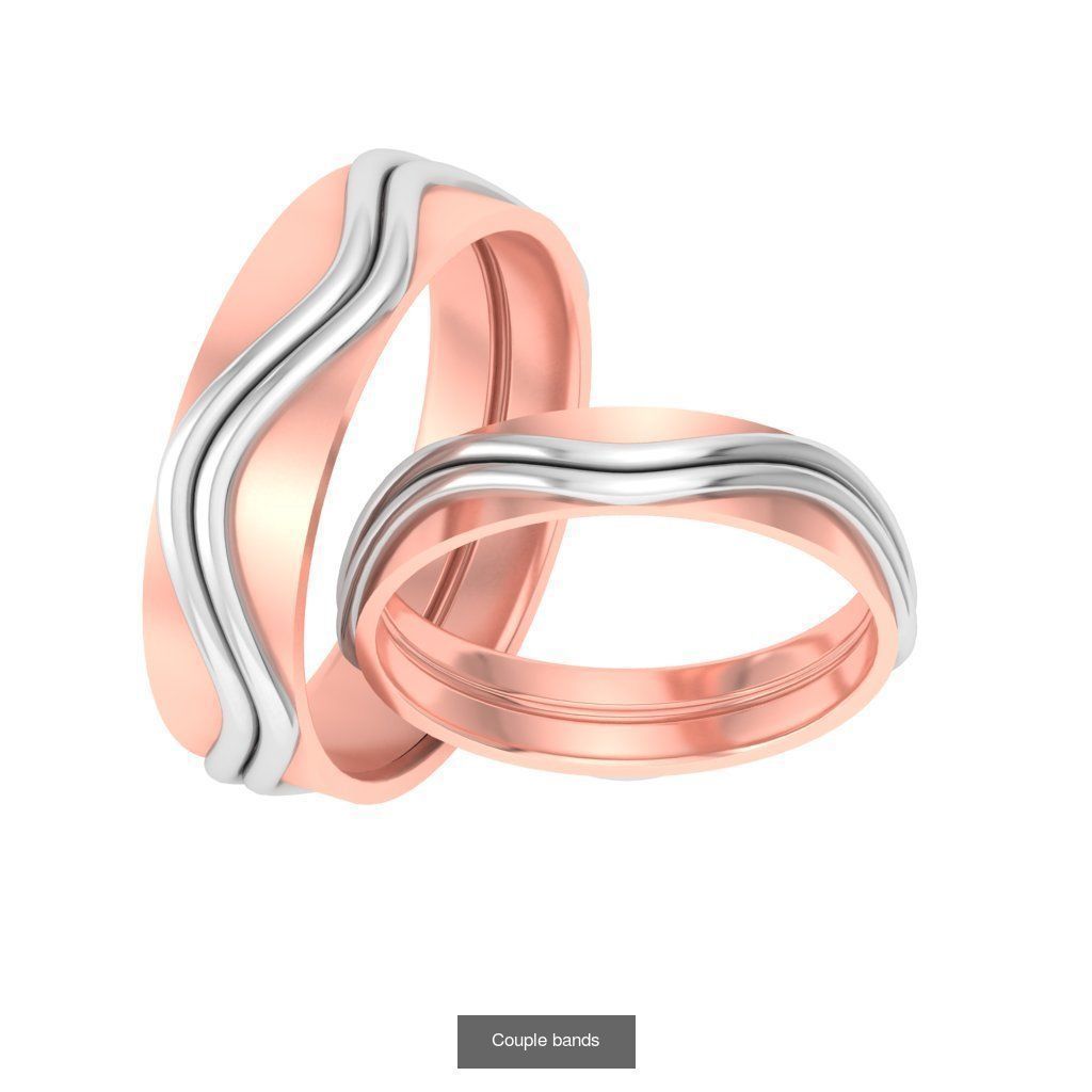 Pack 62 Couple Bands 3D Model Collection_29