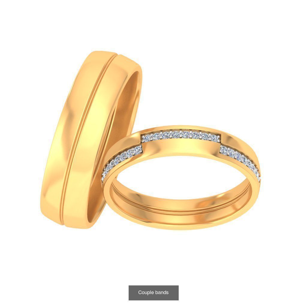 Pack 62 Couple Bands 3D Model Collection_28