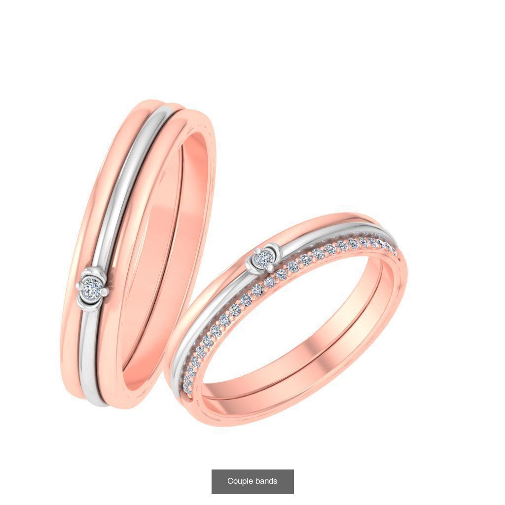 Pack 62 Couple Bands 3D Model Collection_43