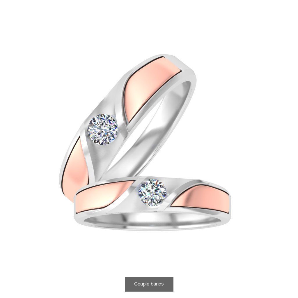 Pack 62 Couple Bands 3D Model Collection_37