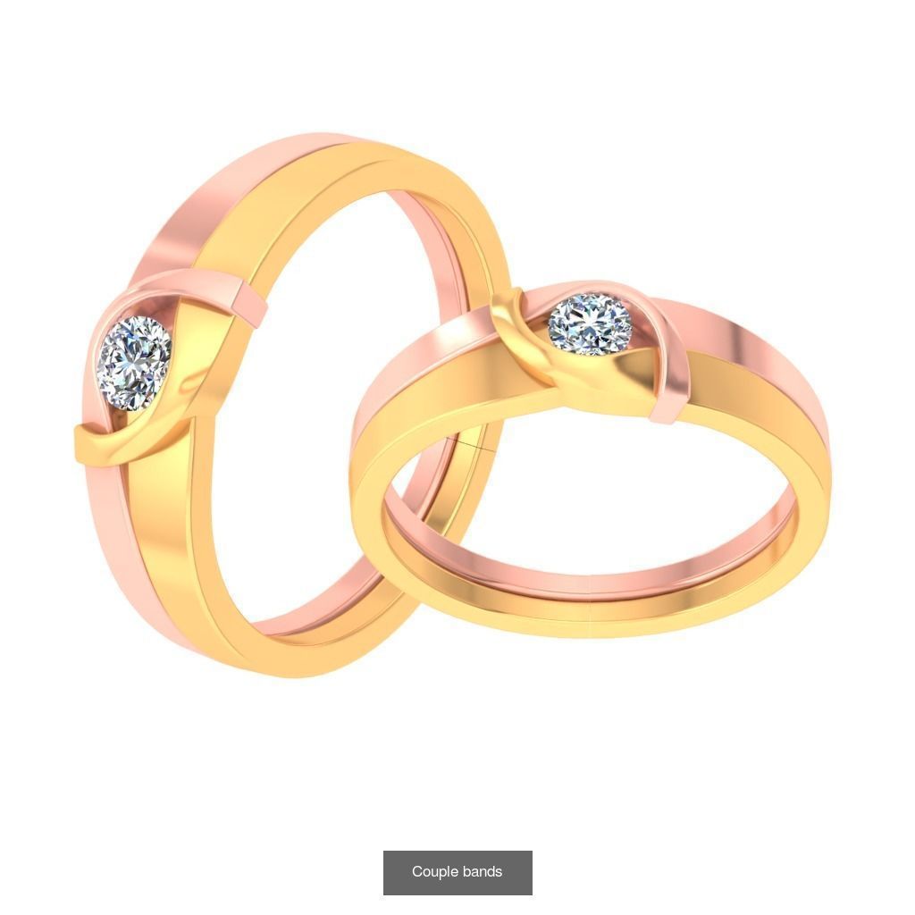 Pack 62 Couple Bands 3D Model Collection_15