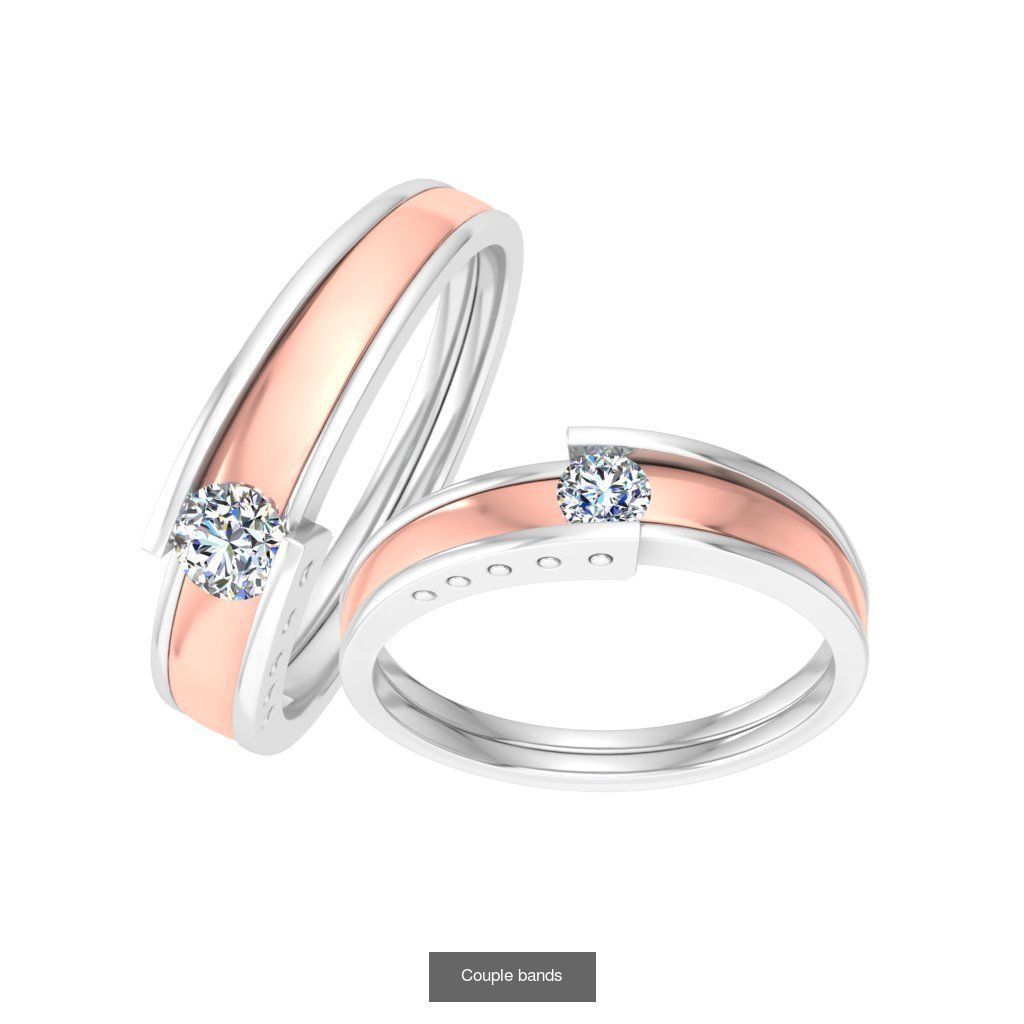 Pack 62 Couple Bands 3D Model Collection_36