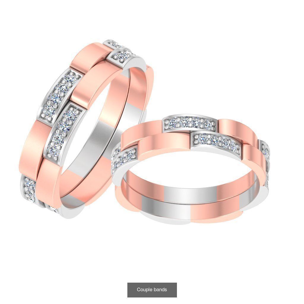 Pack 62 Couple Bands 3D Model Collection_63