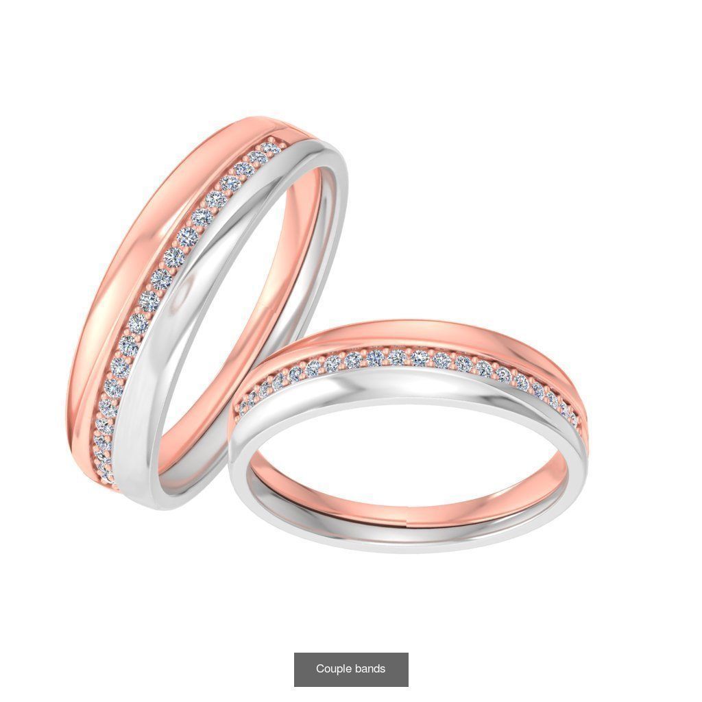 Pack 62 Couple Bands 3D Model Collection_39